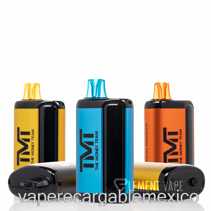Vape Recargable Floyd Mayweather Tmt 15k Desechable Azul Razz